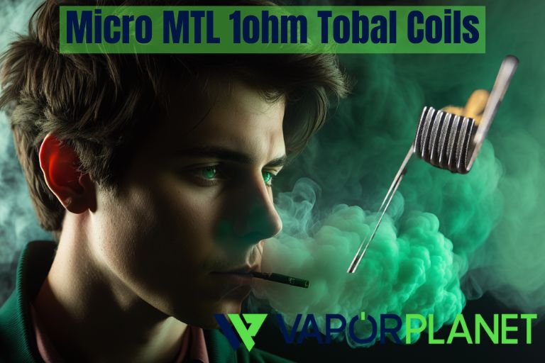 Micro MTL 1ohm Tobal Coils - Resistores artesanais Tobal Coils