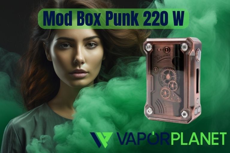 Mod Box Punk 220 W - Teslacigs Mod Box Punk 220 W