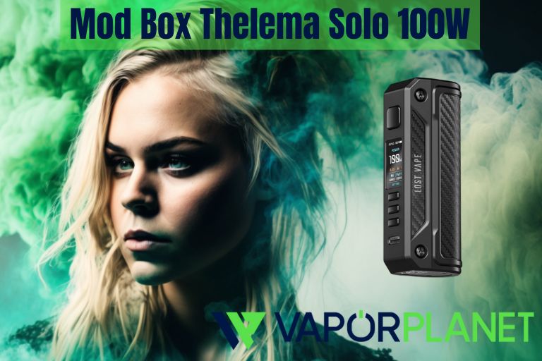 Thelema Solo 100W Box Mod - Lost Vape