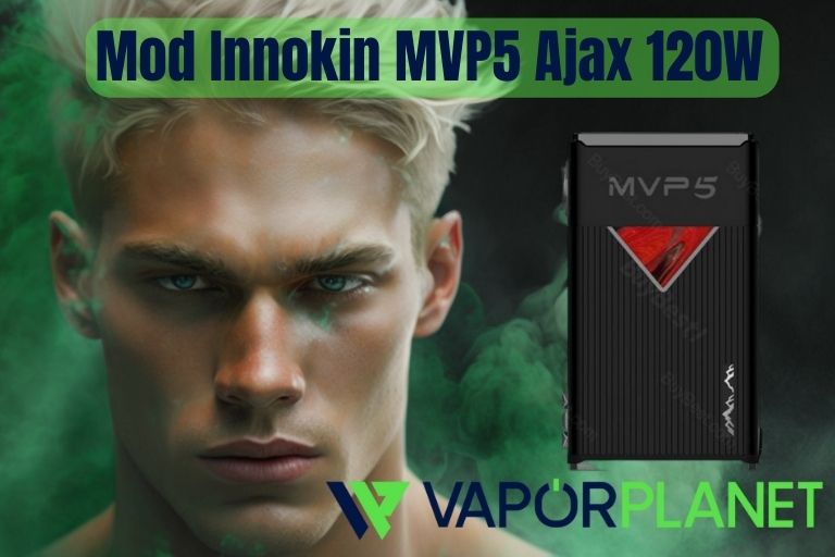 Innokin MVP5 Ajax 120W 5200mAh Mod - Innokin eCigs Mod