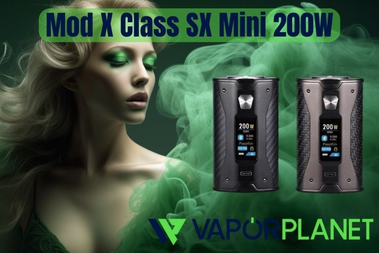 X Class SX Mini 200W Mod - Por Yihi eCigs Mods