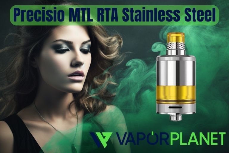 Aço inoxidável Precisio MTL RTA - BD VAPE