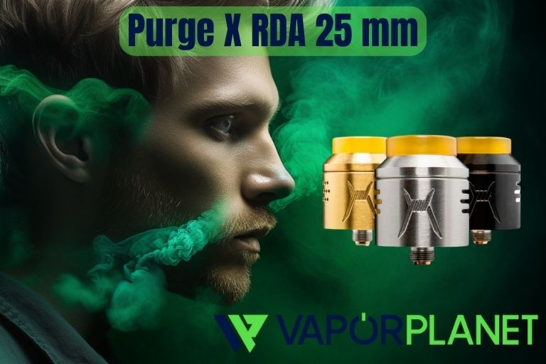 Purge X RDA 25mm - Mods de purga