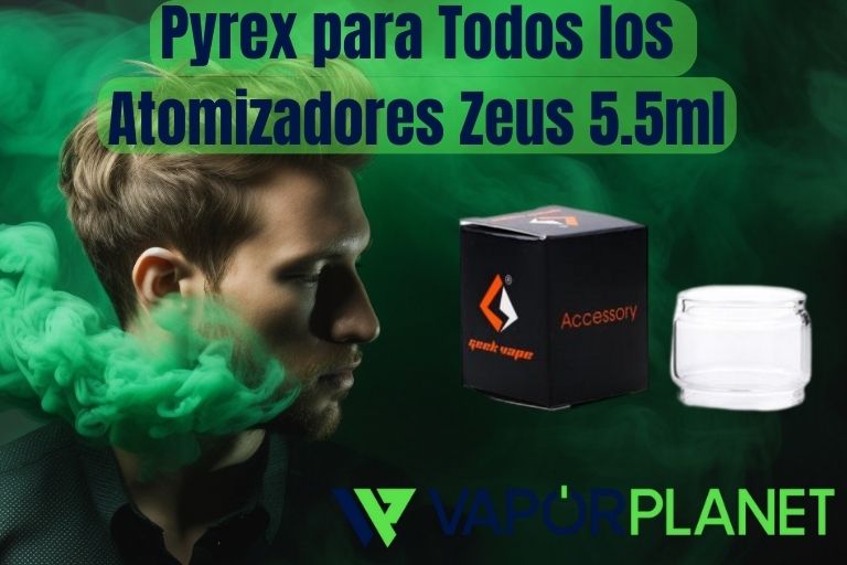 Pyrex para todos os atomizadores de 5,5 ml Zeus – Geekvape