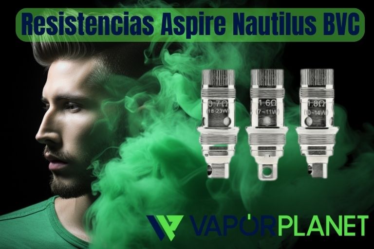 Resistores Aspire Nautilus BVC - Bobinas Aspire Nautilus
