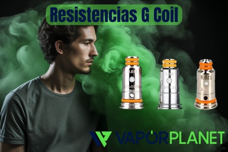 Resistores de bobina G 0,6Ω / 1,2Ω/ 1,2S / 1,8Ω - Geekvape