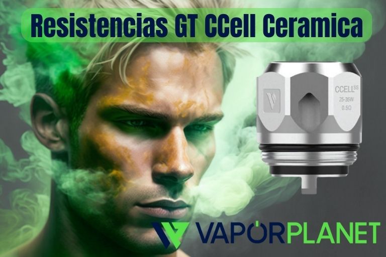Bobinas Cerâmicas GT CCell 0,5 ohm – Vaporesso