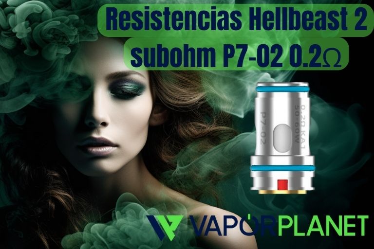 Bobinas Hellbeast 2 subohm P7-02 0,2Ω – Bobina Hellvape