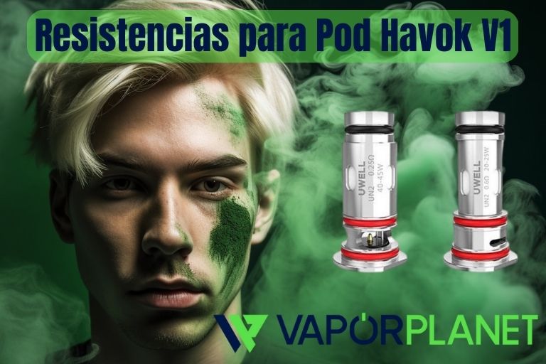 Bobinas para Havok V1 Pod 0,25/0,6Ω - Uwell