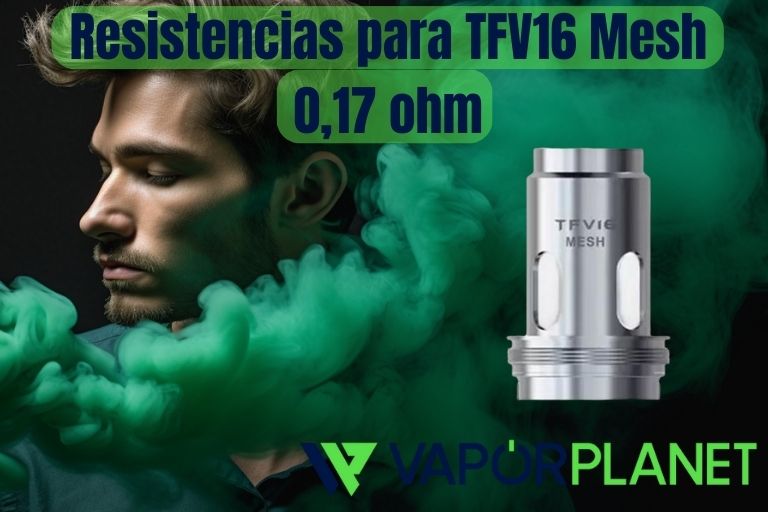 Resistores para TFV16 Mesh 0,17 ohm – Smok