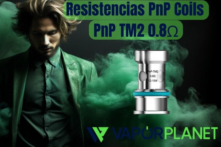 Resistores PnP Coils PnP TM2 0.8Ω – Voopoo Coil PnP