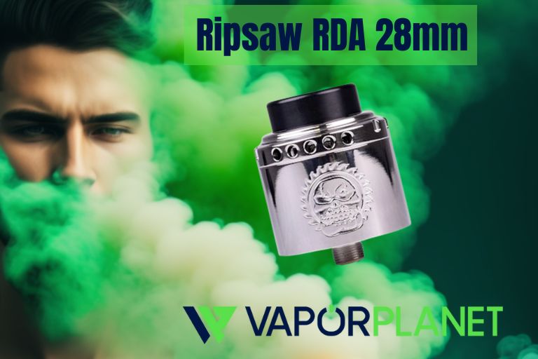 Ripsaw RDA 28mm - Suicide Mods x Bearded Viking Custom